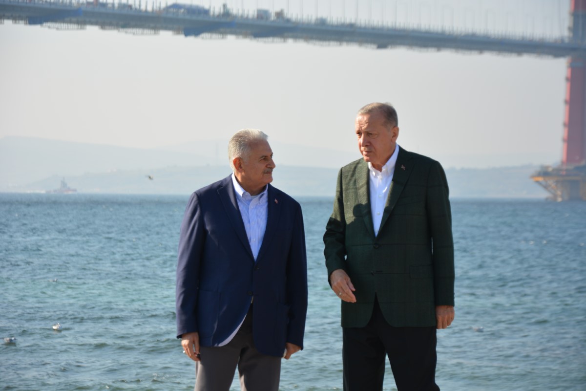 Cumhurbaşkanı Erdoğan'dan 1915 Çanakkale Köprüsü'nde Kanal İstanbul mesajı