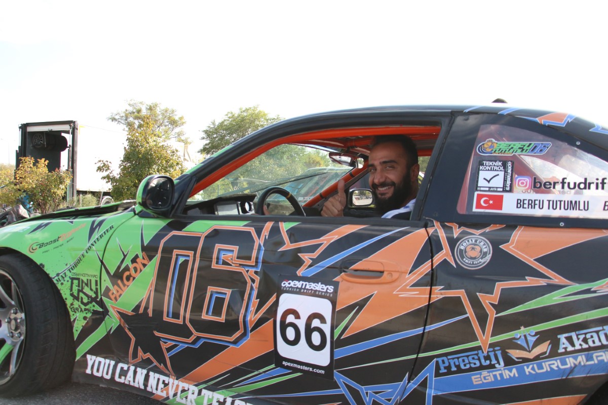 Driffte Türkiye şampiyonu olan Tutumlu’dan çağrı: 'Pistlere gelin'