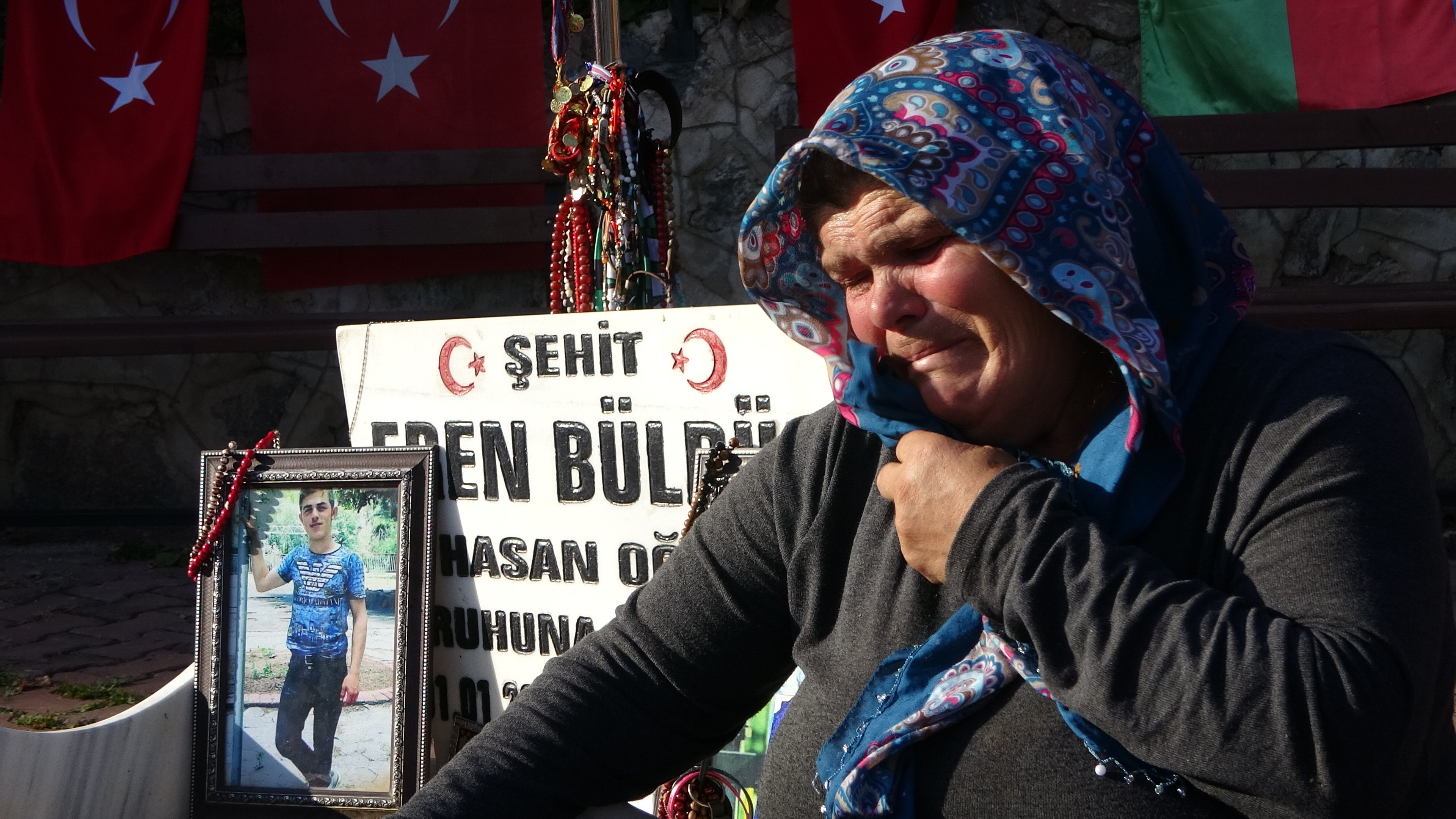 Şehit Eren'in annesi Ayşe Bülbül: 'Eren’in annesi olarak ona yazıklar olsun diyorum'