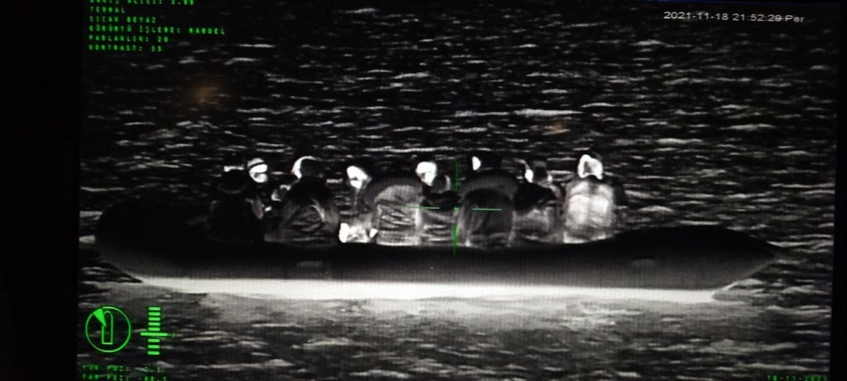 Ölüme sürüklenen göçmenleri Sahil Güvenlik kurtardı