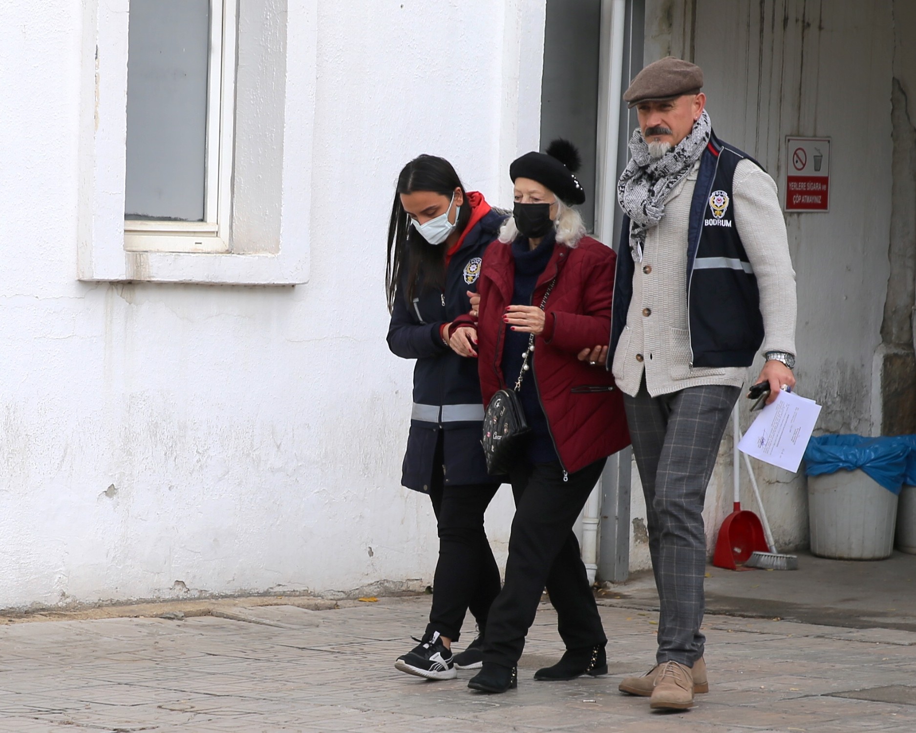 Gayrimenkul zengini Tülin Enbiyaoğlu, Bodrum'da bulundu