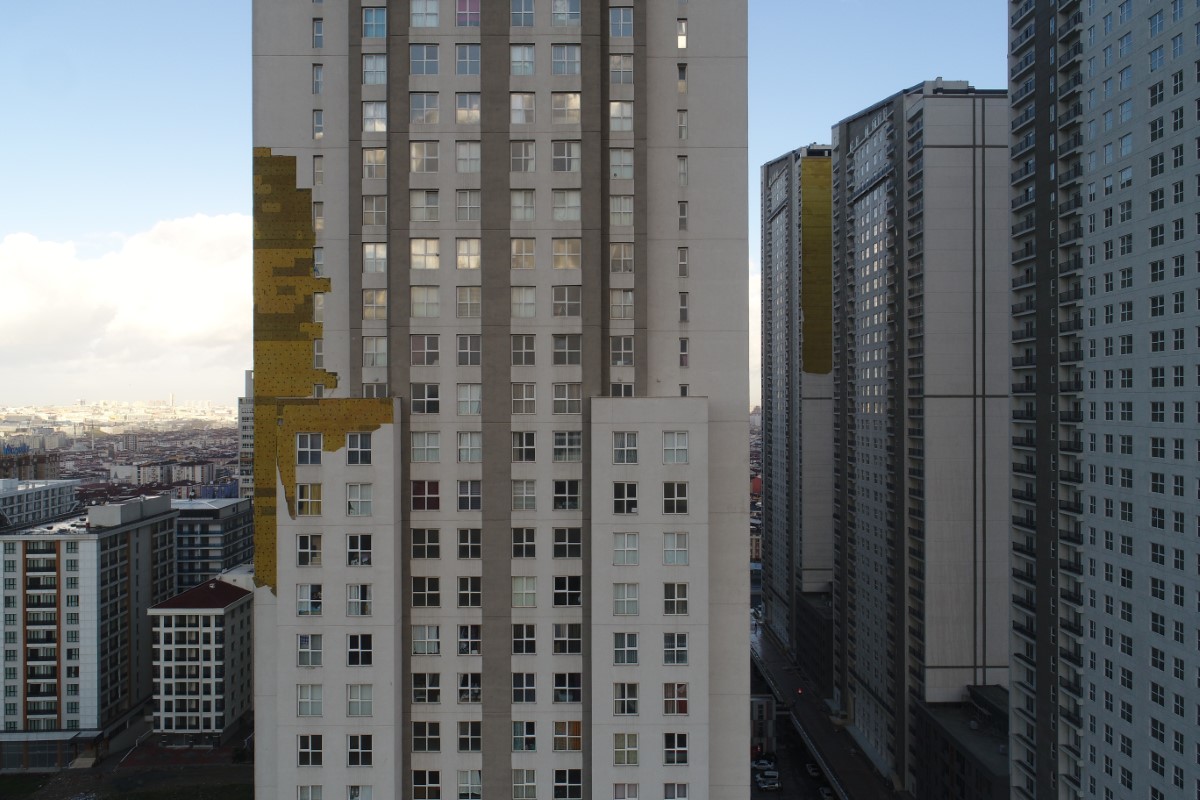 Beylikdüzü'ndeki lodos faciasının boyutu drone ile görüntülendi