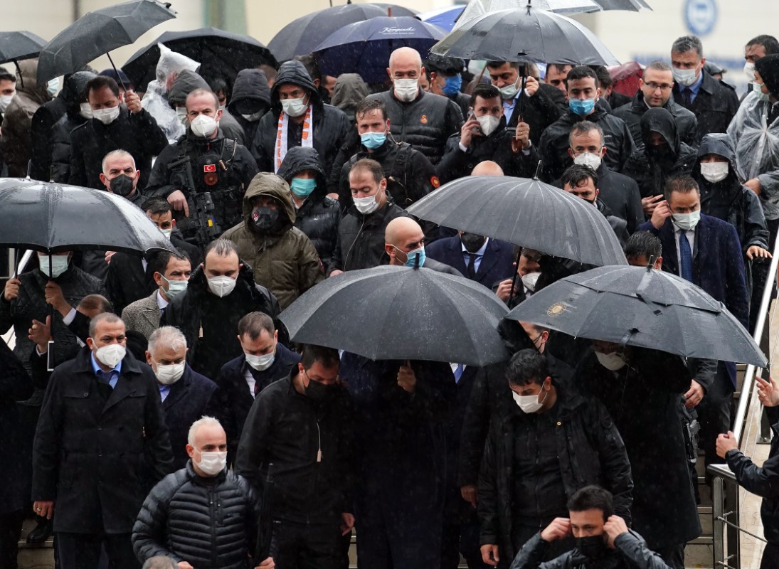 Galatasaray eski Başkanı Mustafa Cengiz son yolculuğuna uğurlandı