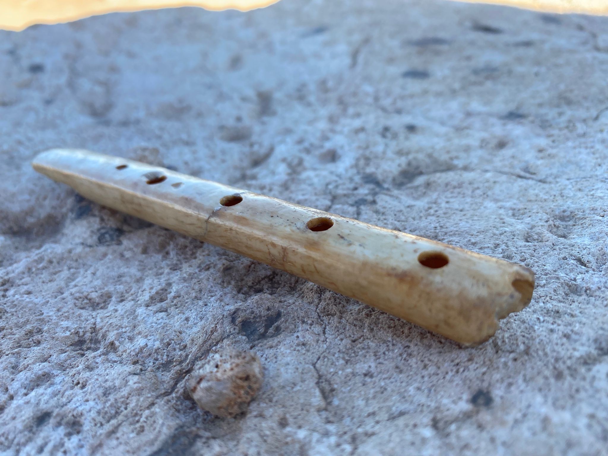 Zerzevan Kalesi’nde 1600 yıllık flüt ve özel anahtar bulundu