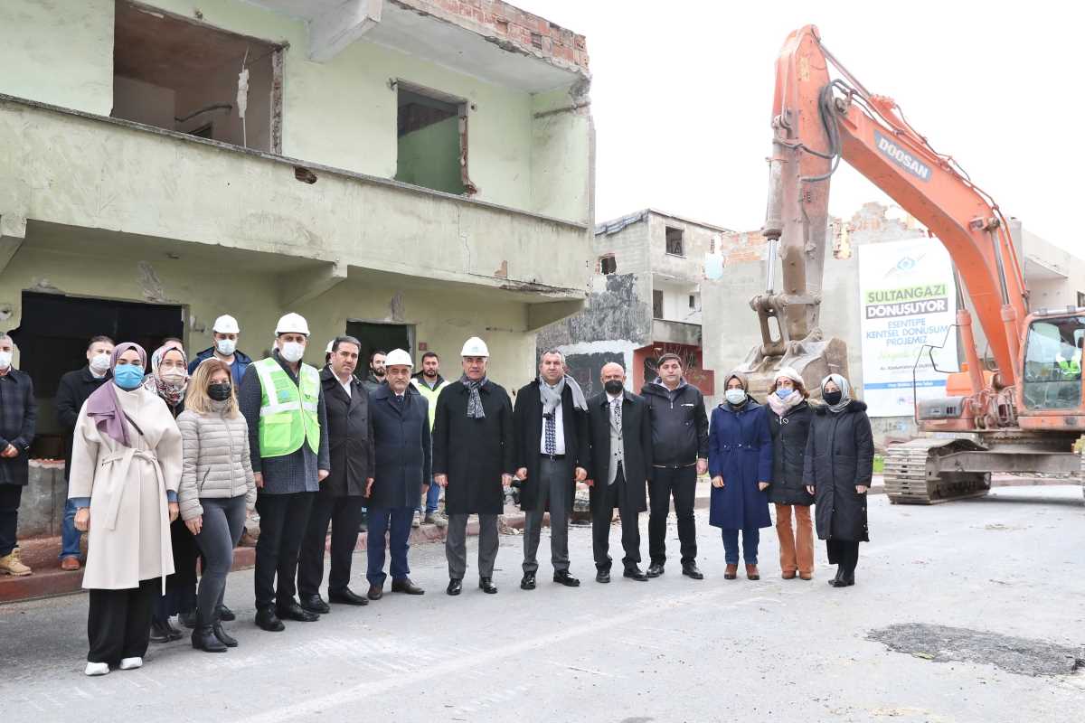 Sultangazi Belediyesi kentsel dönüşüm hamlesine devam ediyor