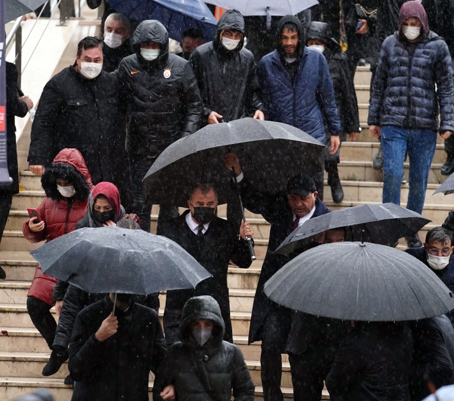 Galatasaray eski Başkanı Mustafa Cengiz son yolculuğuna uğurlandı