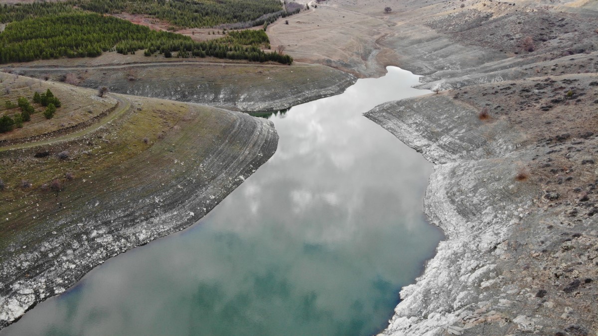 Çatören Barajı alarm veriyor
