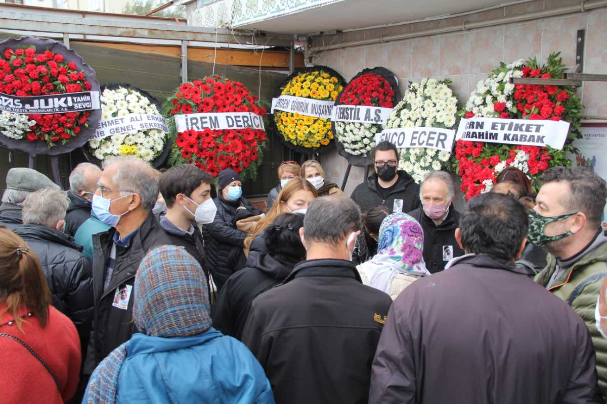 Gülçin Ergül'ün kazada ölen sevgilisi son yolculuğuna uğurlandı