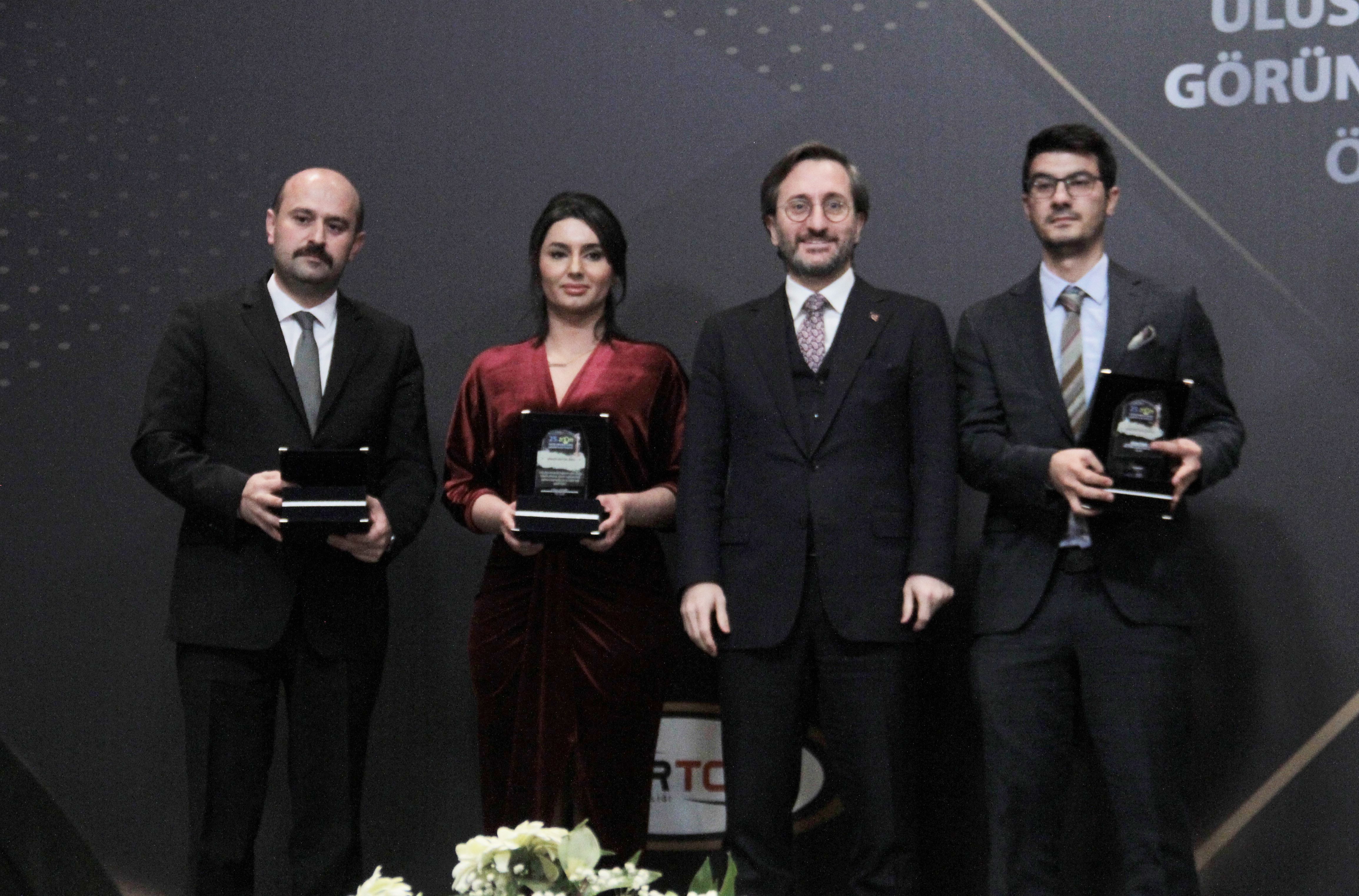 Muharrem Sarıkaya’dan küstahça saldırı gören İHA muhabirimiz Demir'e meslekte vefa ödülü