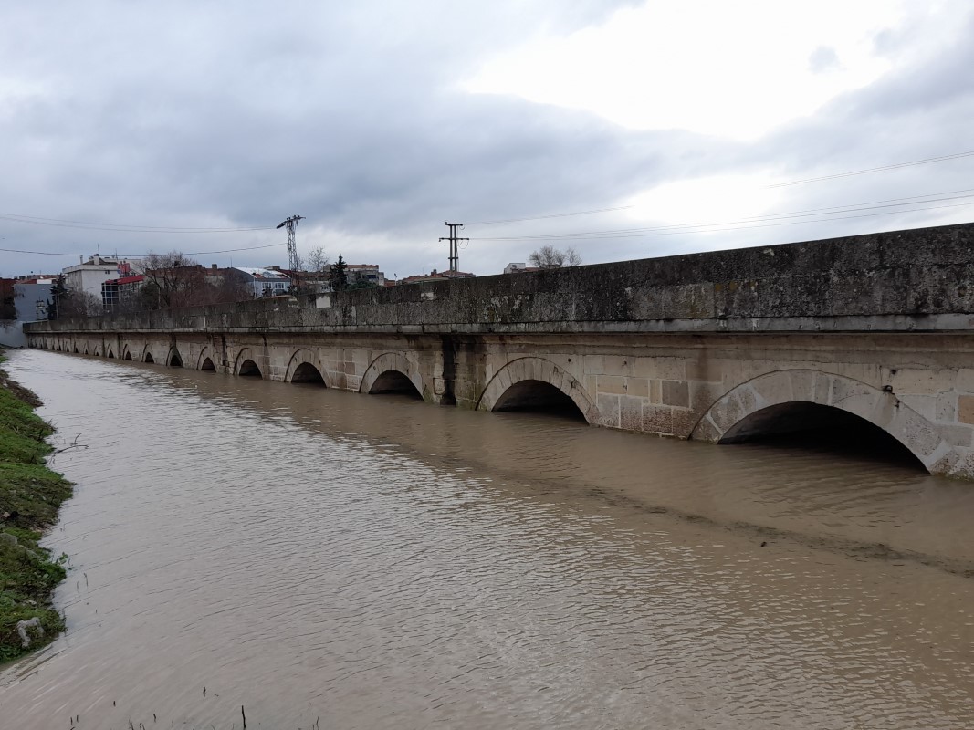 Sel sonrası Ergene’de korkutan yükseliş: Nehrin debisi 10 kat arttı