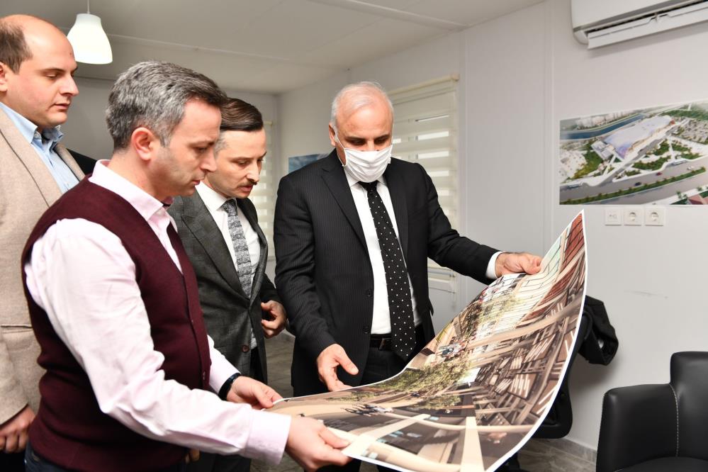 Trabzon'da yeni otogar inşaatı sürüyor