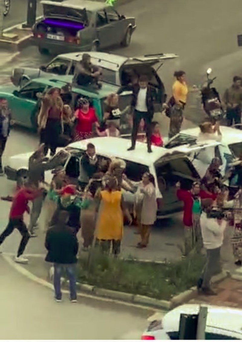 Antalya'da konvoy terörü 'pes' dedirtti