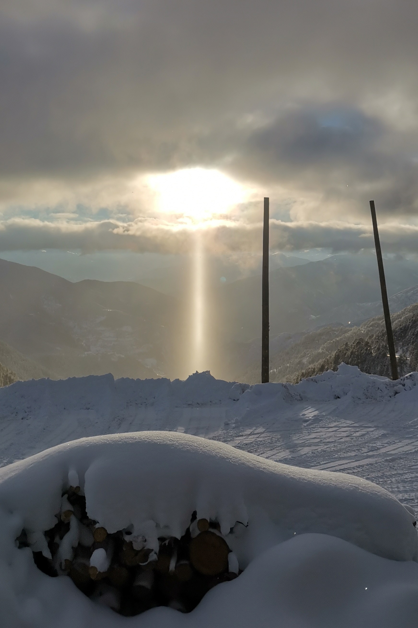 Güneş Zigana'yı böyle ışınladı