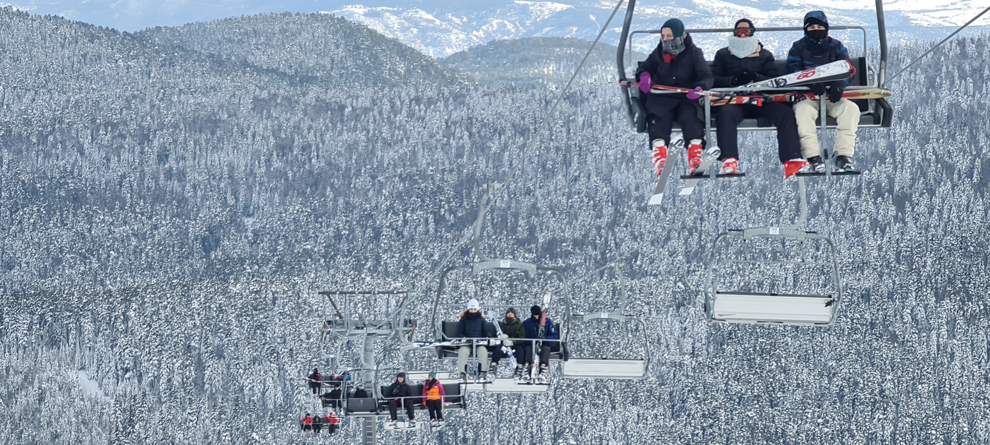 Keltepe Kayak Merkezi en yoğun haftasını yaşıyor