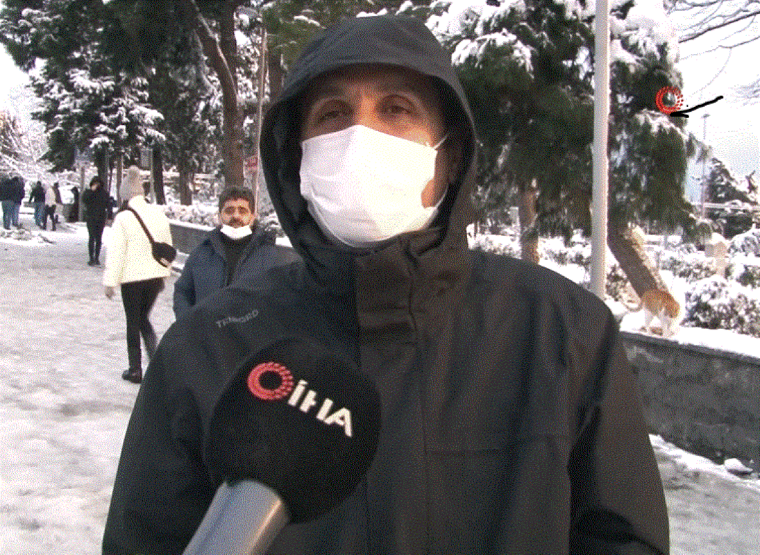 Edirnekapı’da sabah işe giden vatandaşlar zor anlar yaşadı