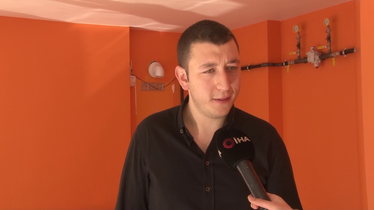 Dükkanda ilk siftahı hırsızlar yaptı, 60 kiloluk kombiyi çaldılar