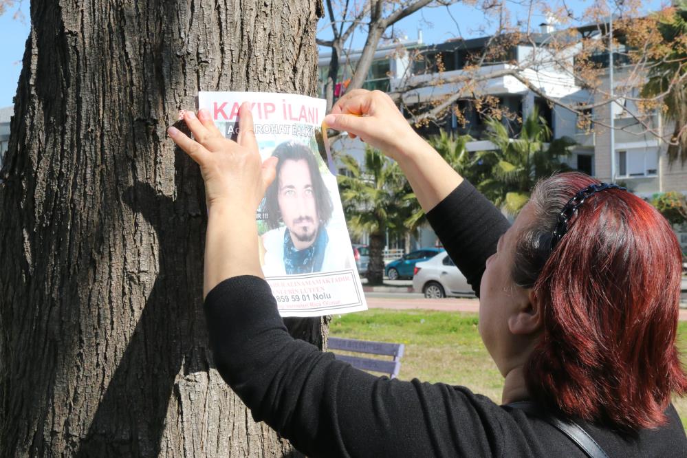 Antalya’da gözü yaşlı anne 41 gündür haber alamadığı oğlunu 50 bin TL ödül ile arıyor