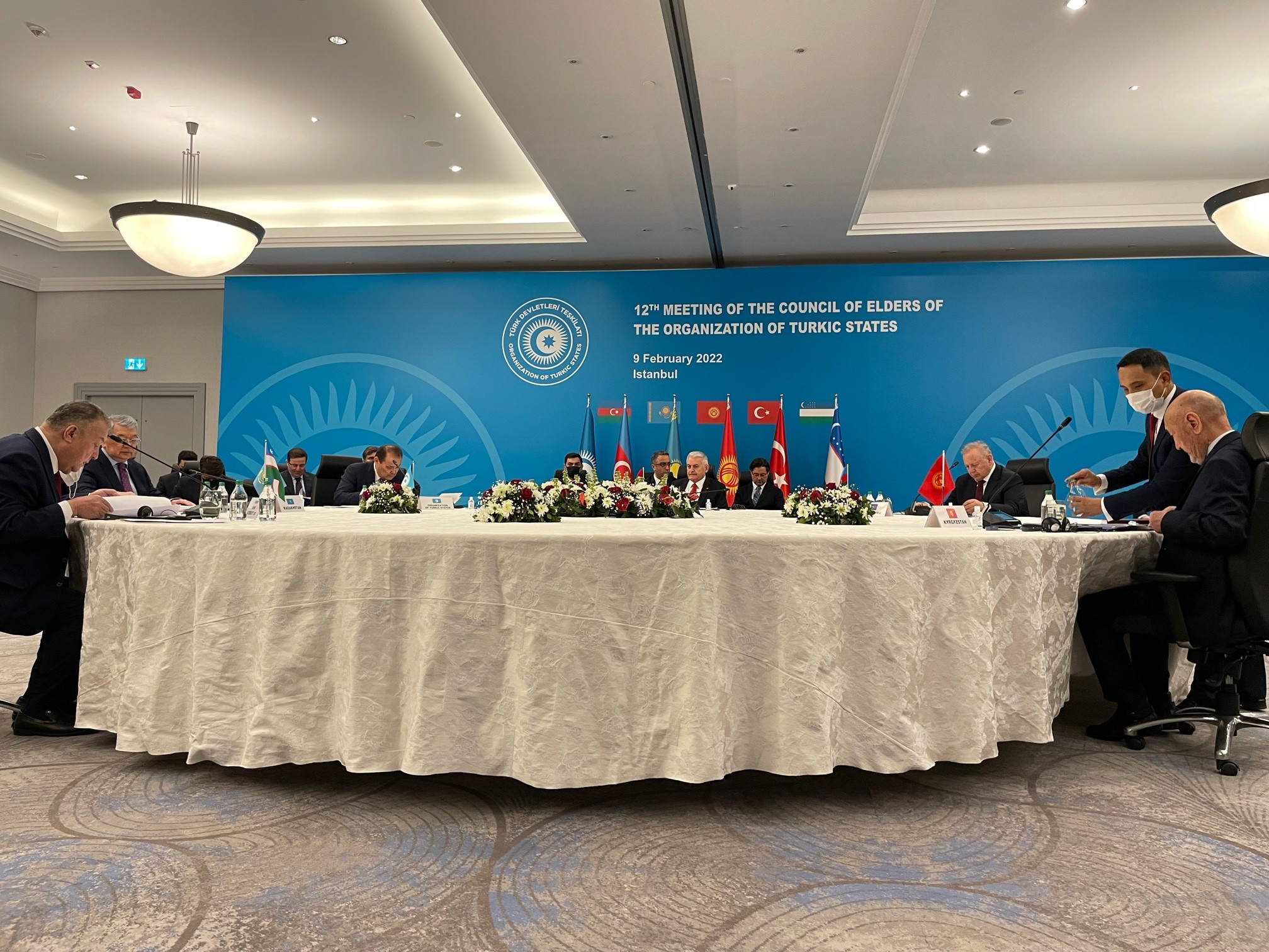 Türk Devletleri Teşkilatı Aksakallar Konseyi Binali Yıldırım başkanlığında toplandı