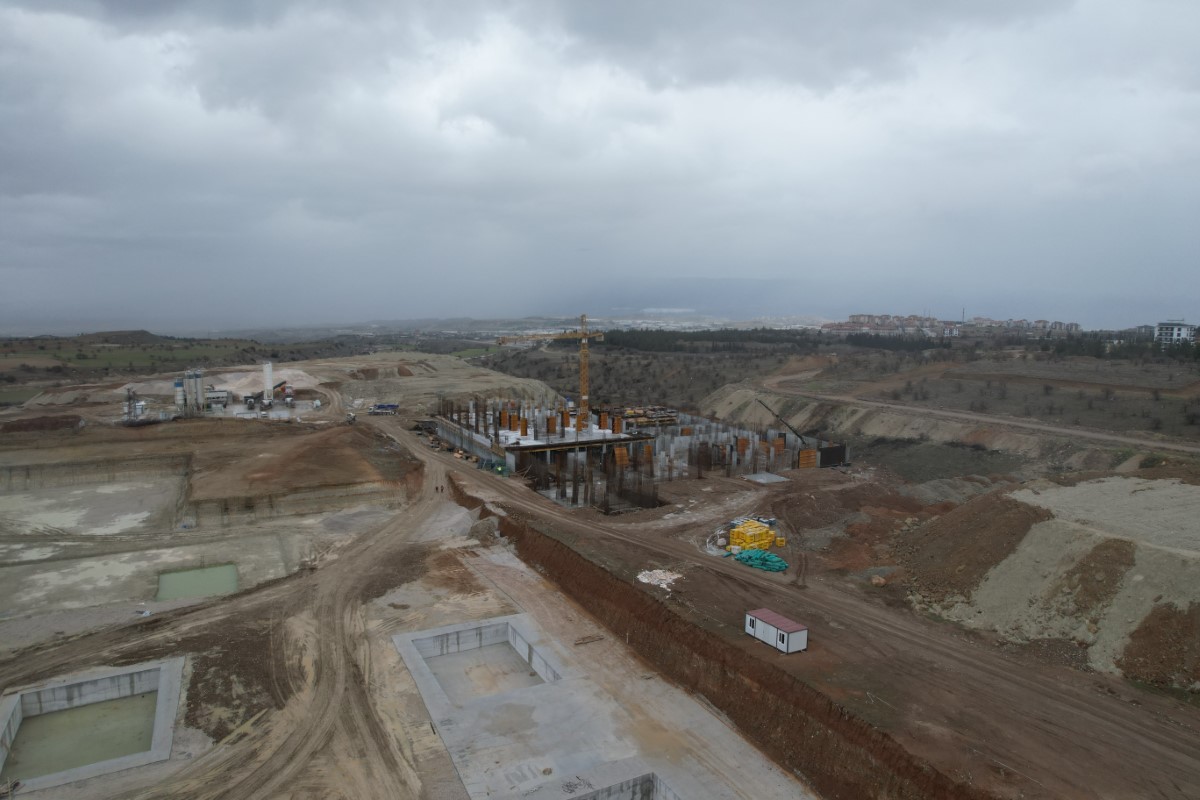 Denizli Şehir Hastanesi inşaatı yükseliyor