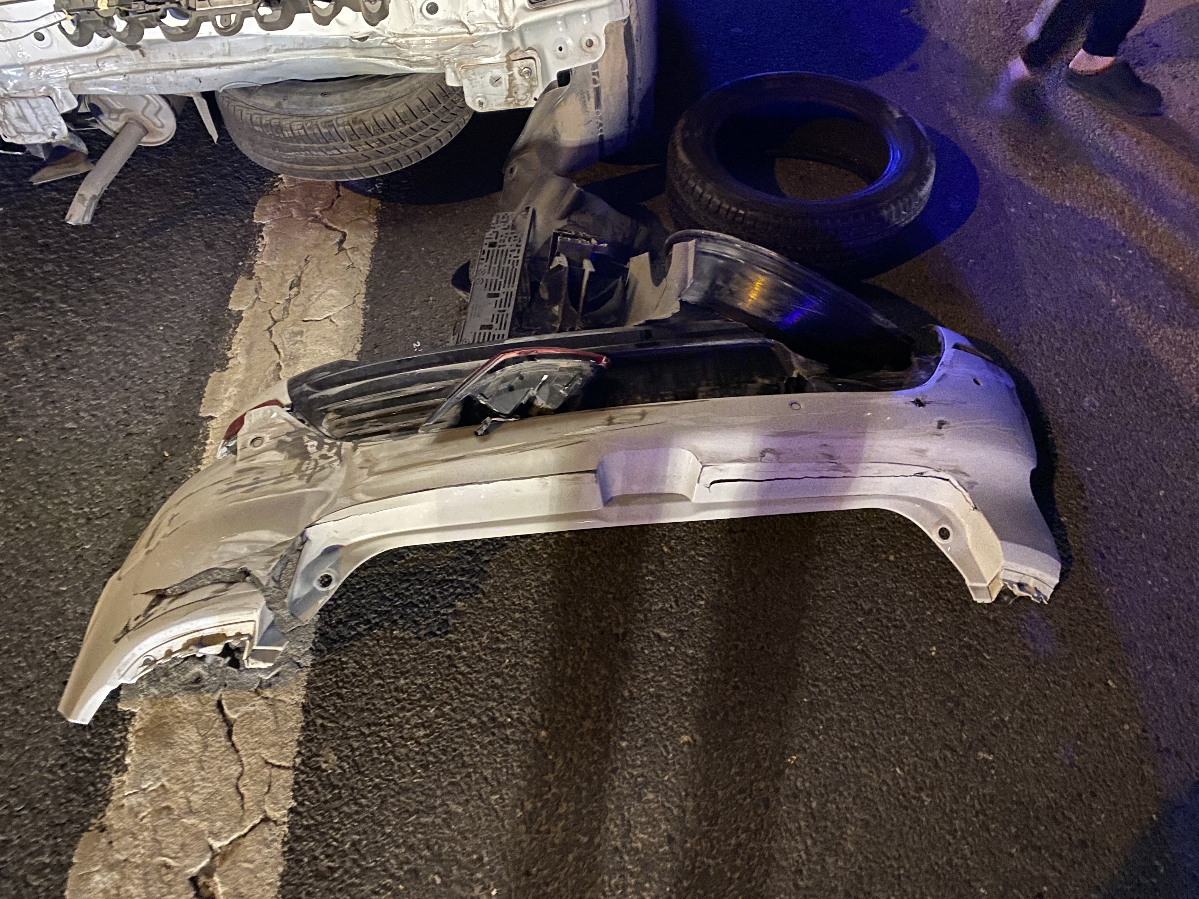 TEM'de zincirleme trafik kazası: 1 yaralı