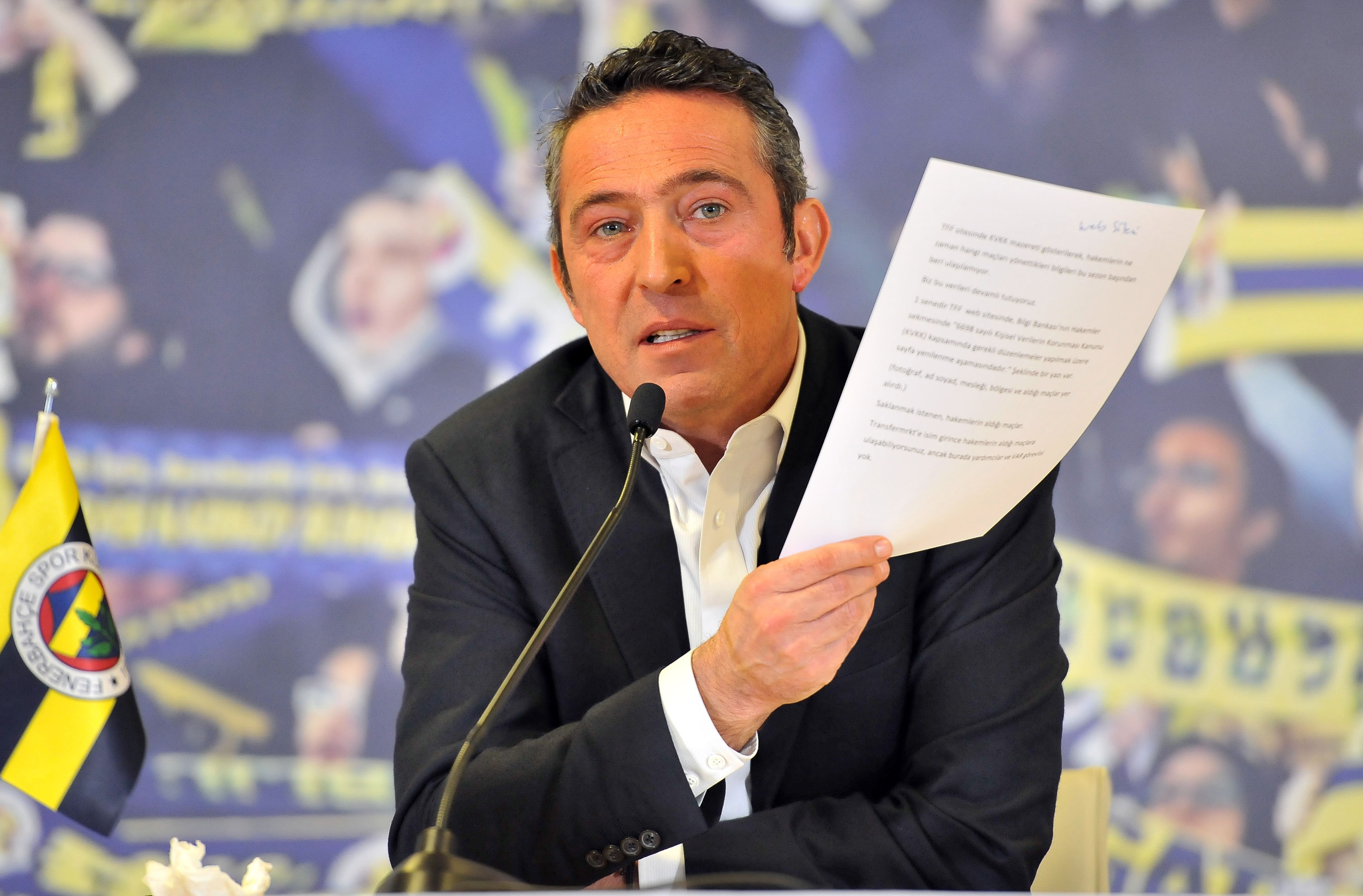 Ali Koç: 'Yüreğiniz varsa TFF olarak savcılarla bize soruşturma başlatın'