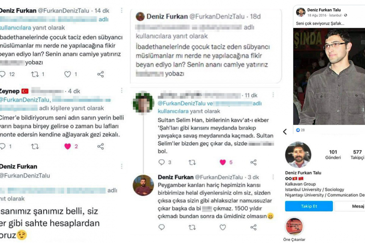 Dini değerlere hakaret eden Deniz Furkan Talu tutuklandı