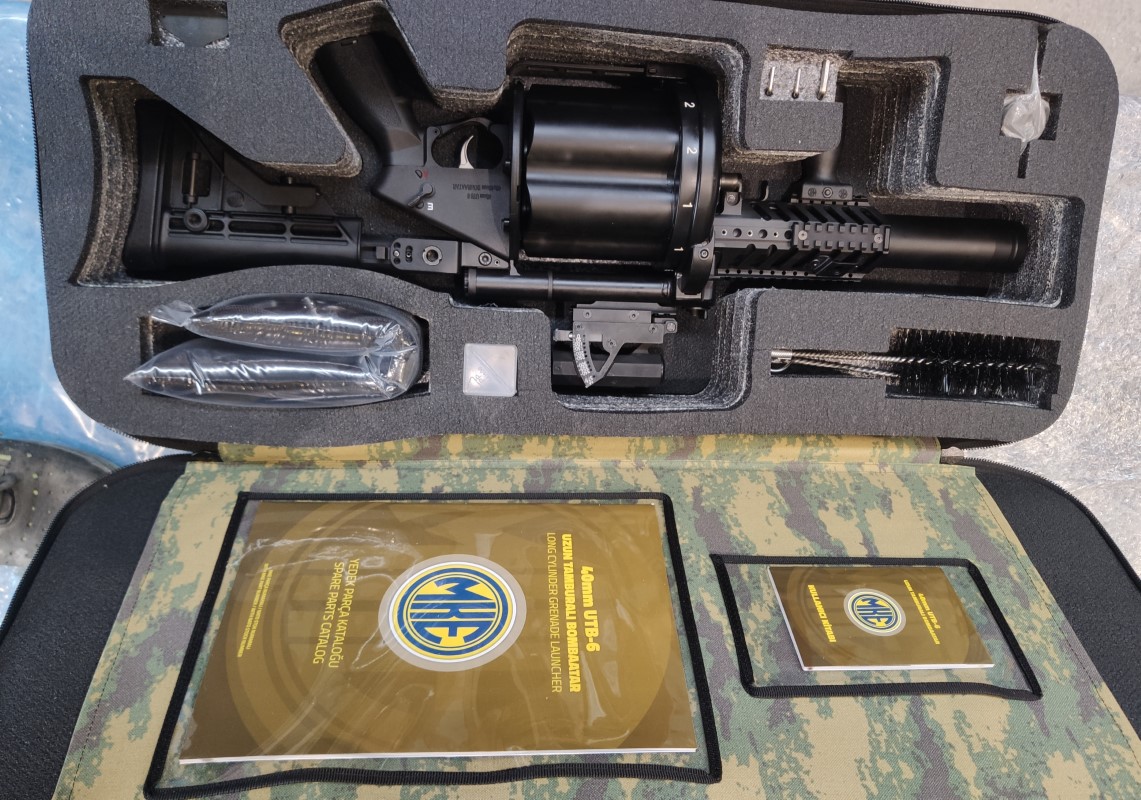 Jandarma’ya, MKE’den 40 mm Tamburalı Bombaatar