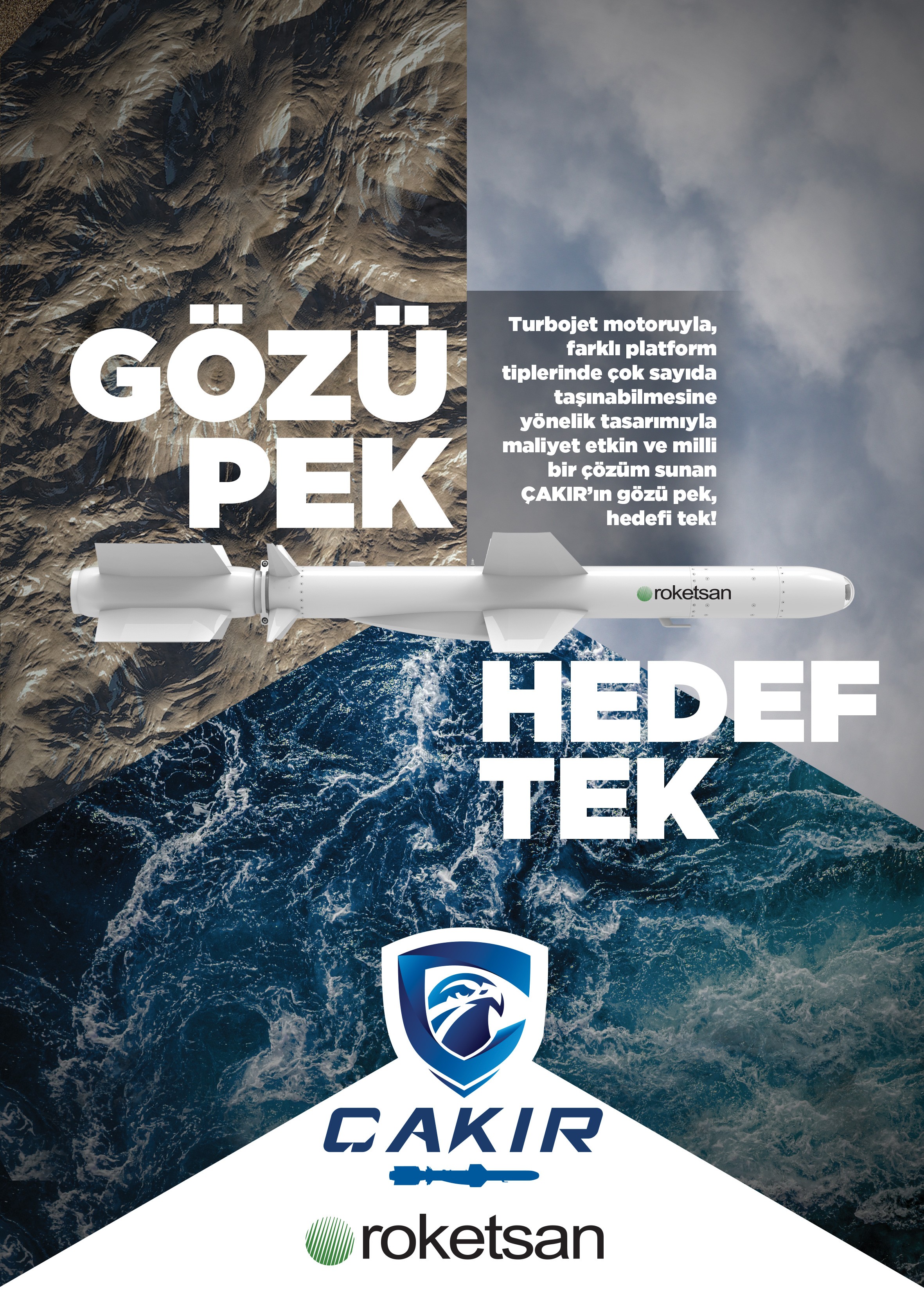 Türkiye'nin yeni seyir füzesi ÇAKIR