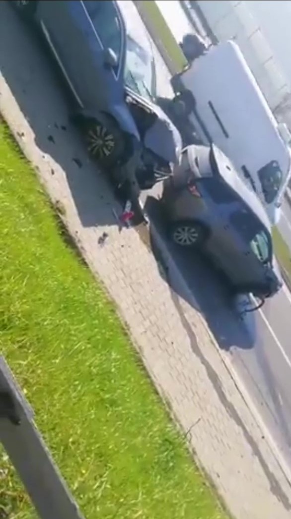 Beşiktaşlı futbolcu Montero Beykoz’da kaza yaptı