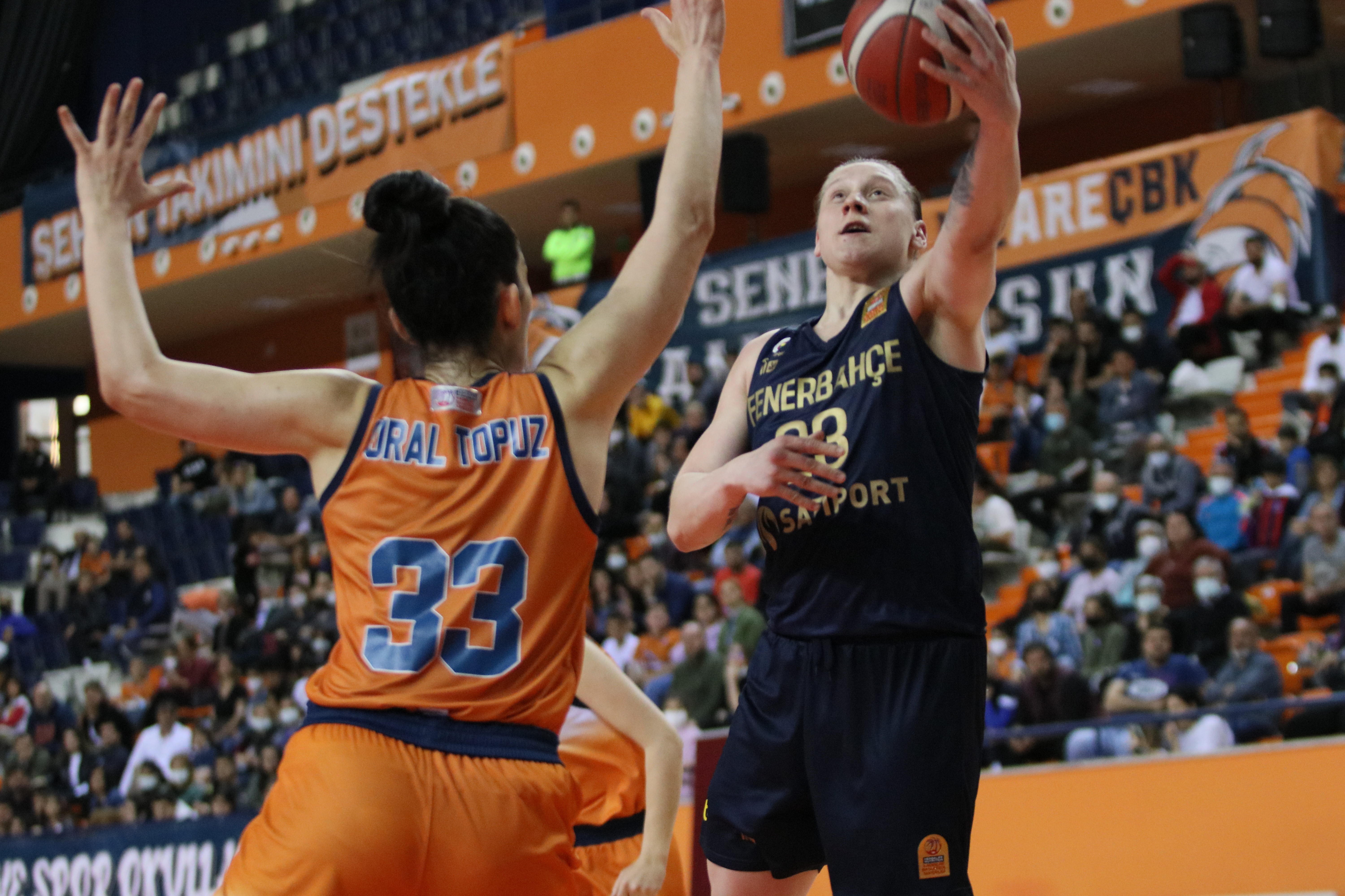 Kadınlar Basketbol Süper Ligi: Çukurova Basketbol: 73 - Safiport Fenerbahçe: 80