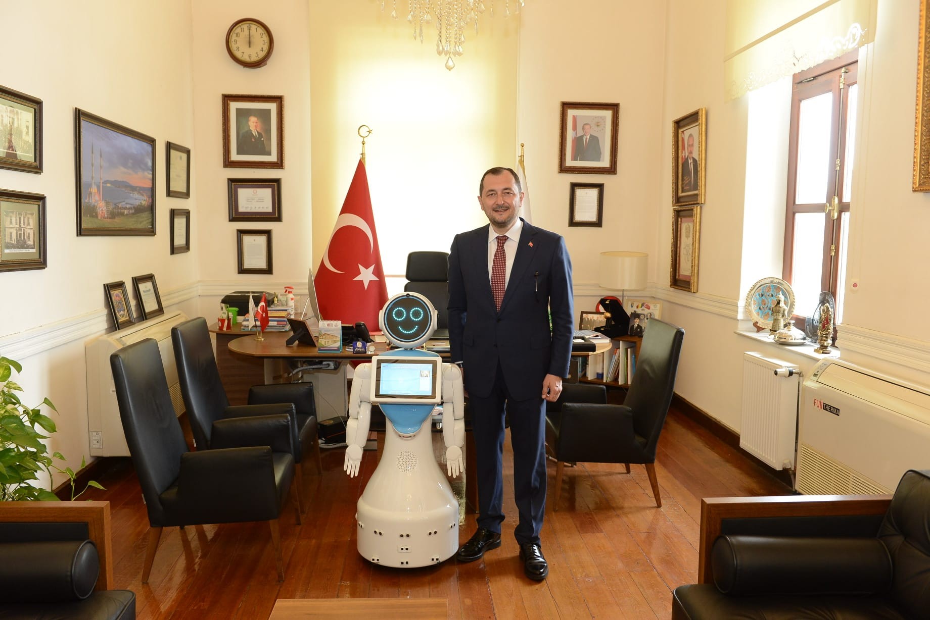 Yerli ve milli robotlar Tekirdağ’da