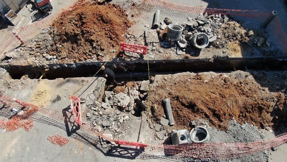 Büyükada’da İSKİ kazısında tarihi keşif