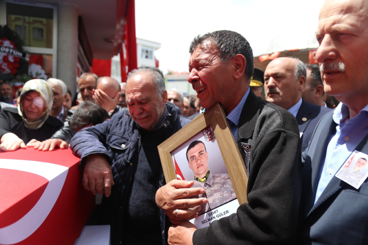 Şehit Piyade Er Selman Güler'e son görev