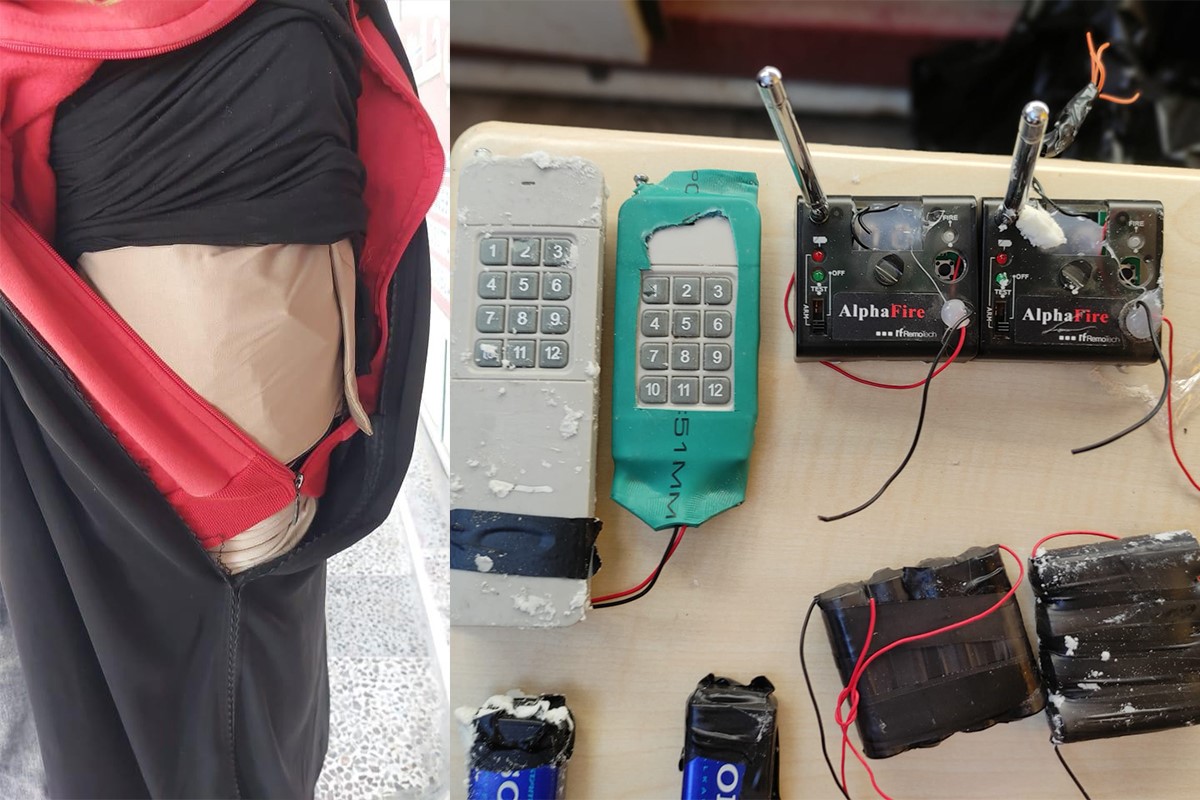 Afrin’de 2 canlı bomba yakalandı