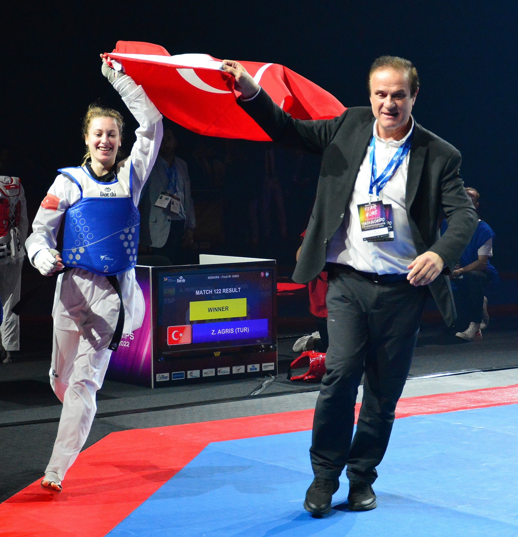 Taekwondo Milli Takımı, genel klasmanda Avrupa Şampiyonu oldu