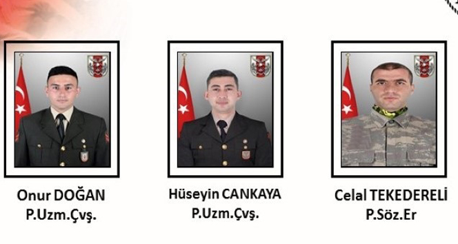 Pençe-Kilit operasyon bölgesinde 5 asker şehit oldu