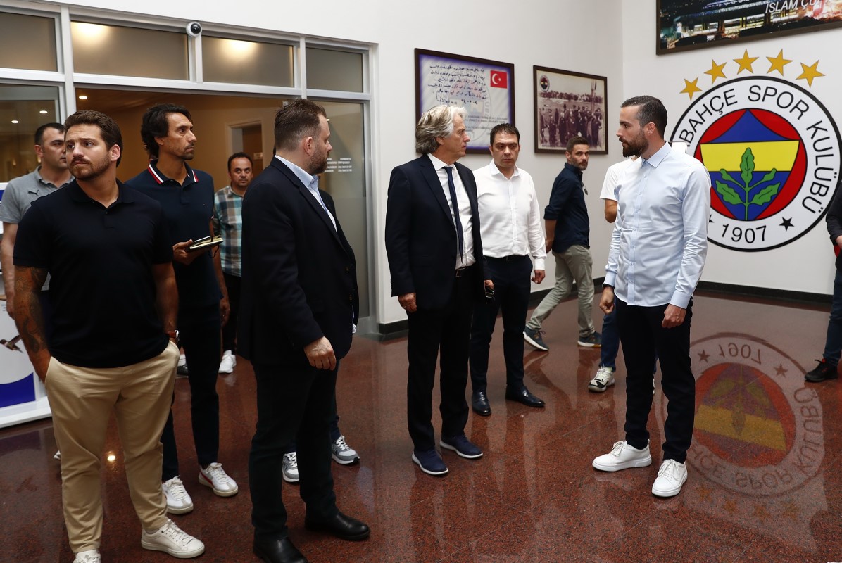 Jorge Jesus, Samandıra Tesisleri'ni gezdi