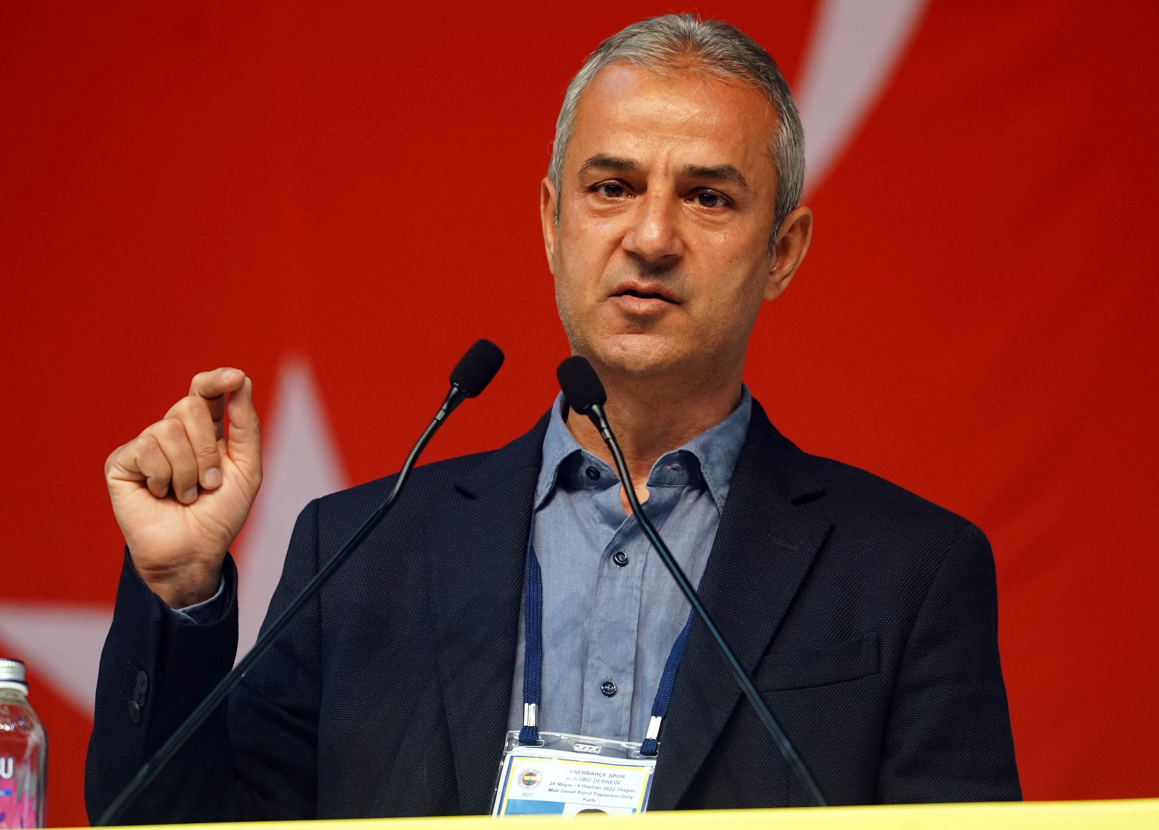 Fenerbahçe’de İsmail Kartal’a veda edildi