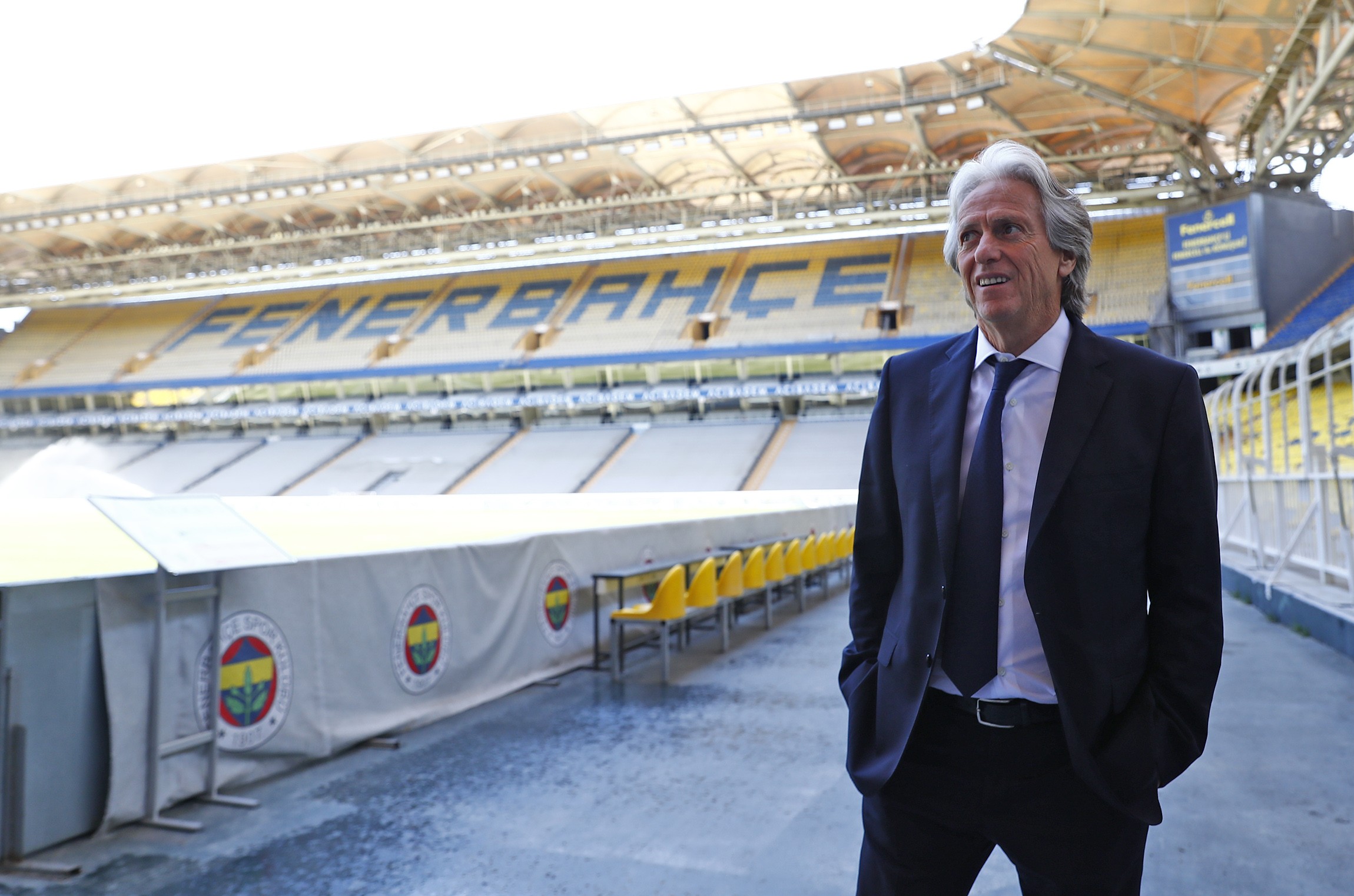 Jorge Jesus, Ali Koç ile Şükrü Saracoğlu'nu gezdi