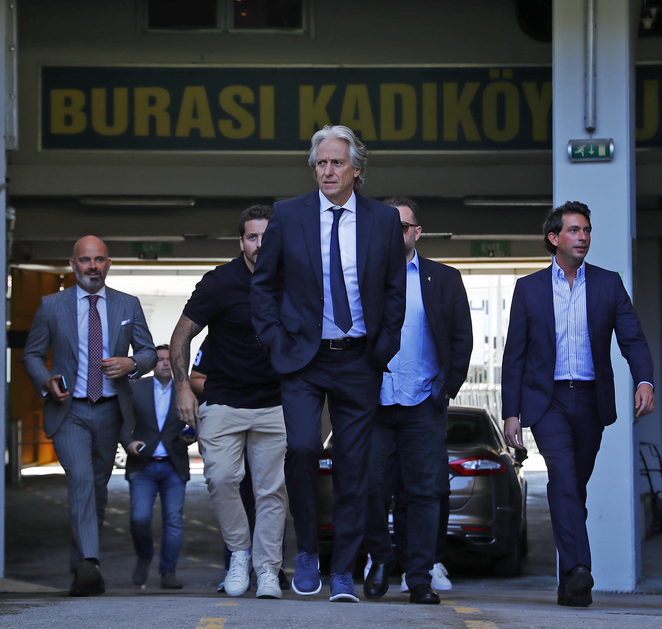Jorge Jesus, Ali Koç ile Şükrü Saracoğlu'nu gezdi