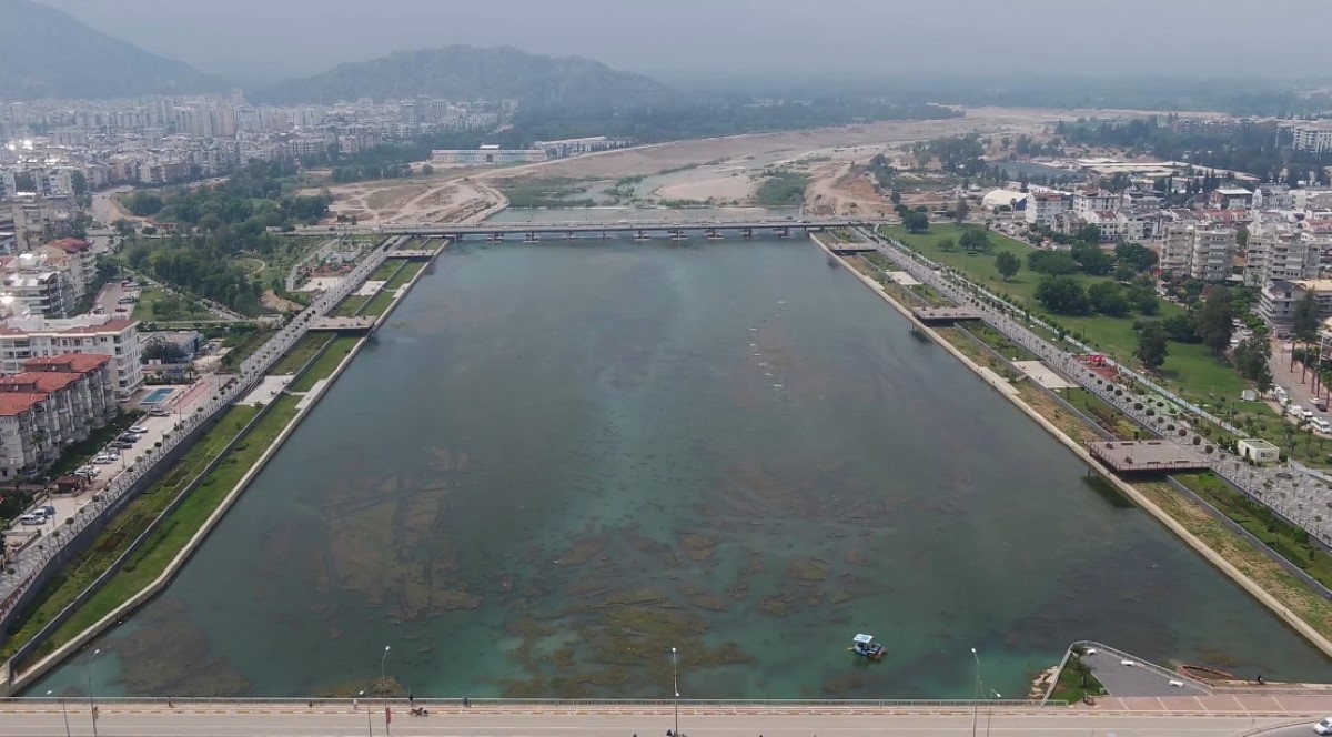 Boğaçayı'nın yosunlanları sağlık ve biyolojik temizlik işareti