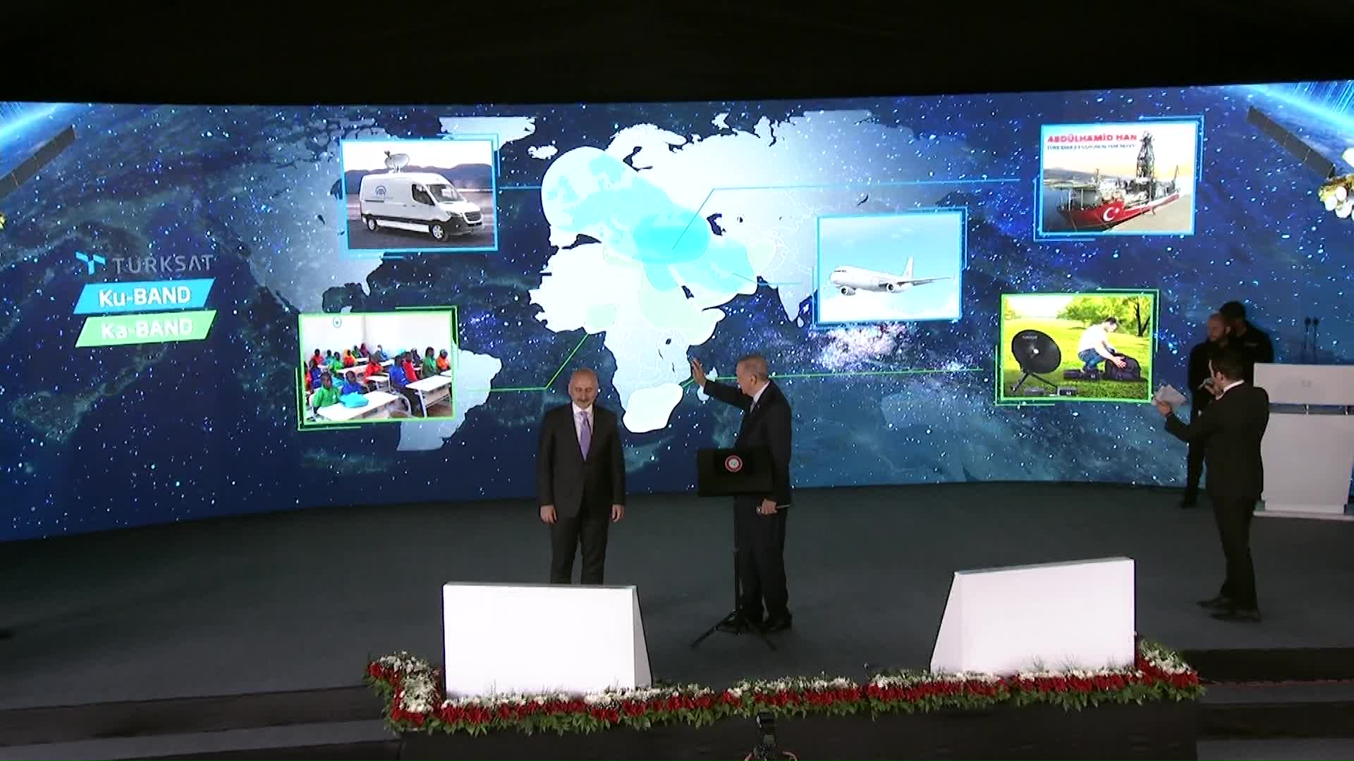 Türksat 5B hizmete girdi! Cumhurbaşkanı Erdoğan'dan önemli açıklamalar