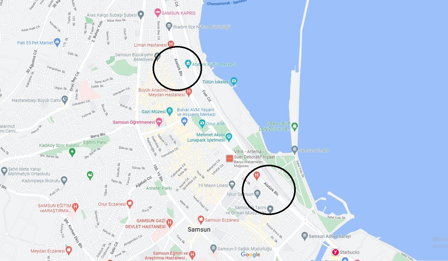 Google hatadan döndü: Atatürk Bulvarı yeniden haritalarda