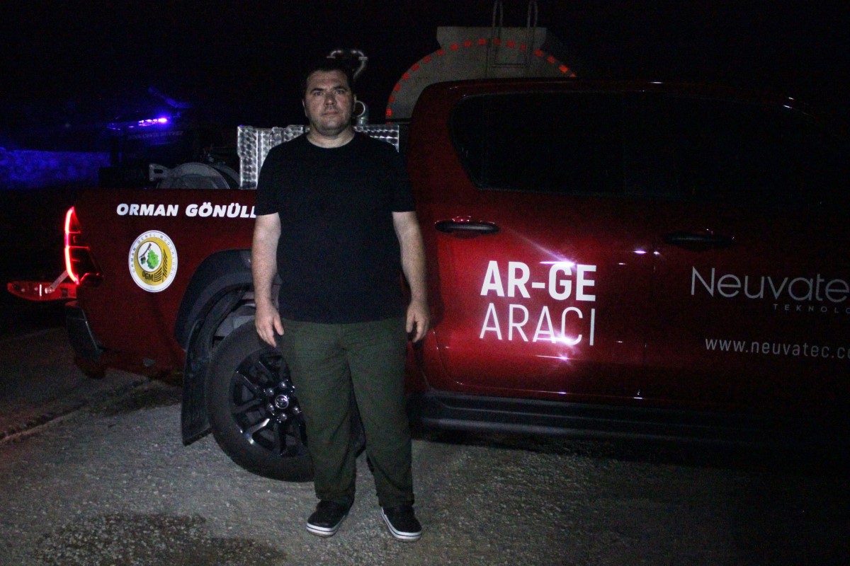 Orman yangınları yerli ve milli köpükle sönüyor