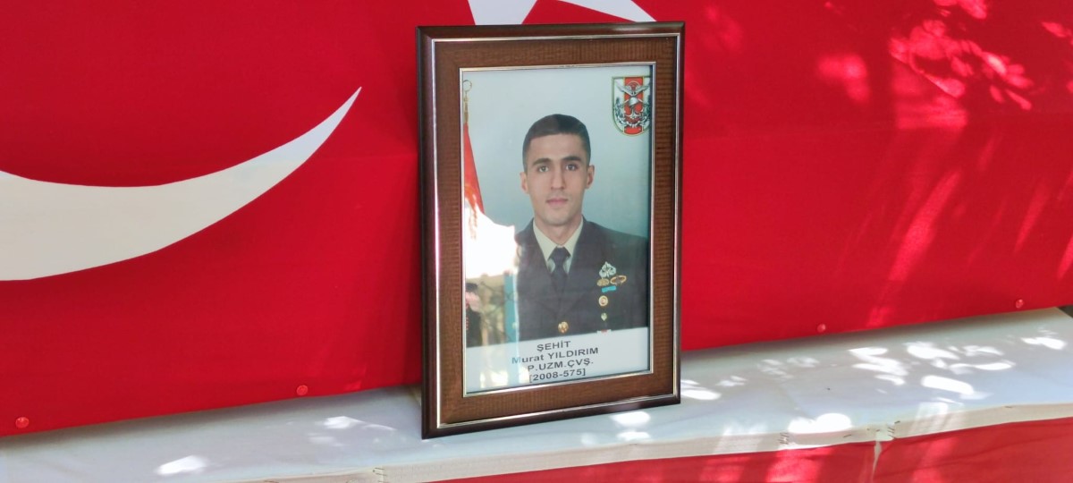 Şehit Piyade Uzman Çavuş Murat Yıldırım son yolculuğuna uğurlandı