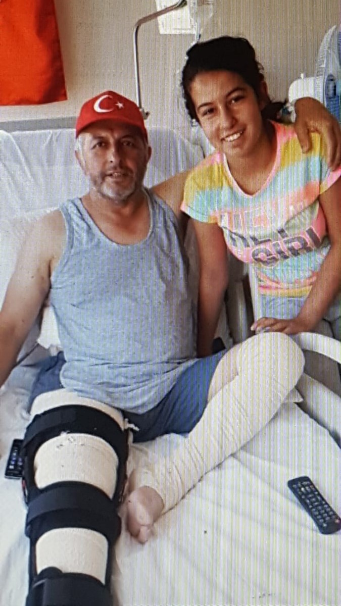 15 Temmuz’da ağır yaralanan gazi Bilal Erdoğan o geceyi anlattı