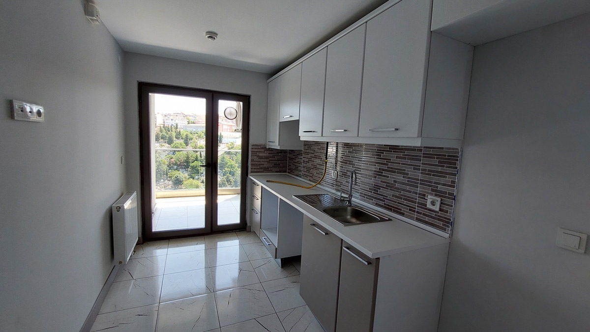 Gaziosmanpaşa’da kentsel dönüşüm çerçevesinde inşa edilen konutlar yeni sahiplerini bekliyor