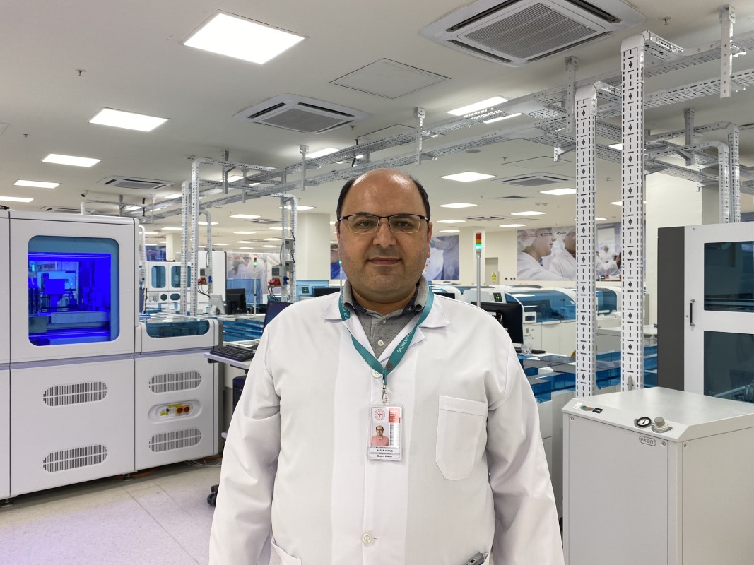 Çam ve Sakura Şehir Hastanesi'nde ayda 2 milyona yakın test sonuçlandırılıyor