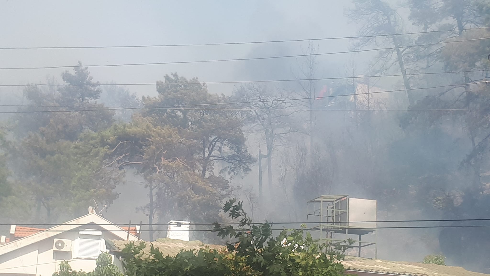 Marmaris’te yangın yıl dönümünde yine orman yangını