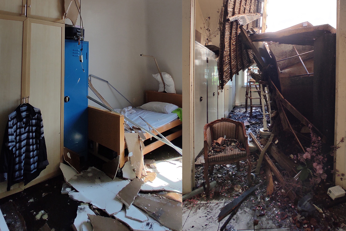 Balıklı Rum Hastanesi'ndeki son durum havadan görüntülendi